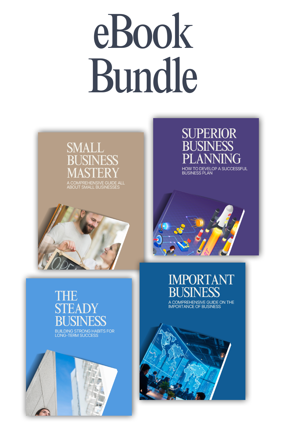 Complete Business Fundamentals Bundle – 4 eBooks
